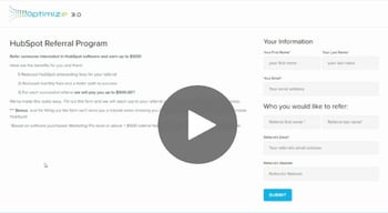 How to set up referral program using HubSpot